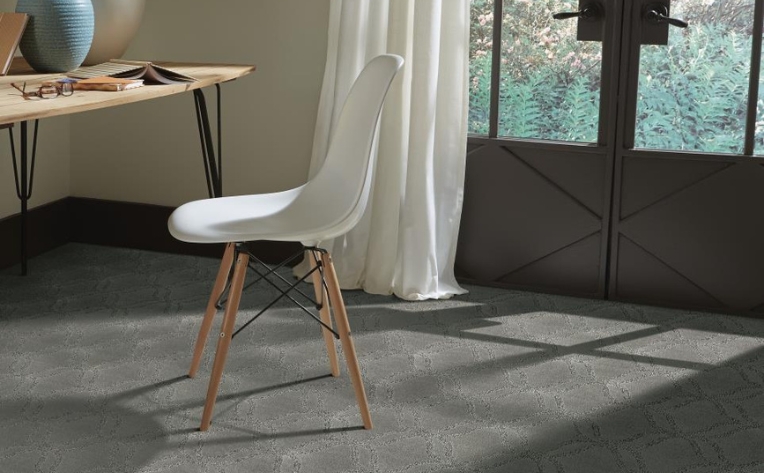curved carpet design
